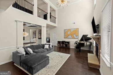 Welcome to 404 Prague Way, an exquisite residence nestled in the on Crystal Lake Golf and Country Club in Georgia - for sale on GolfHomes.com, golf home, golf lot