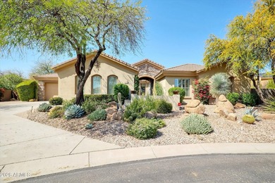Luxurious 4BR estate on a massive 18,824 SF cul-de-sac lot in on Anthem Golf and Country Club  in Arizona - for sale on GolfHomes.com, golf home, golf lot