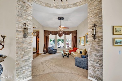 Luxurious 4BR estate on a massive 18,824 SF cul-de-sac lot in on Anthem Golf and Country Club  in Arizona - for sale on GolfHomes.com, golf home, golf lot