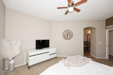 This private and spacious ground floor unit is situated directly on Scottsdale Silverado Golf Club in Arizona - for sale on GolfHomes.com, golf home, golf lot