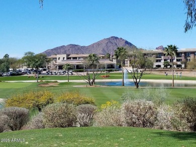 This private and spacious ground floor unit is situated directly on Scottsdale Silverado Golf Club in Arizona - for sale on GolfHomes.com, golf home, golf lot