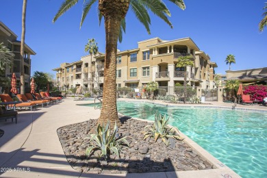 This private and spacious ground floor unit is situated directly on Scottsdale Silverado Golf Club in Arizona - for sale on GolfHomes.com, golf home, golf lot