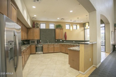 This private and spacious ground floor unit is situated directly on Scottsdale Silverado Golf Club in Arizona - for sale on GolfHomes.com, golf home, golf lot