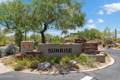 The last Stunning Golf Course View Lot in Sunrise Village on Desert Mountain Golf Club - Renegade Course in Arizona - for sale on GolfHomes.com, golf home, golf lot