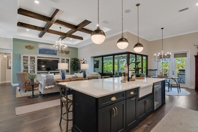 Experience refined living in this 2022 custom-built residence on Indian River Club in Florida - for sale on GolfHomes.com, golf home, golf lot