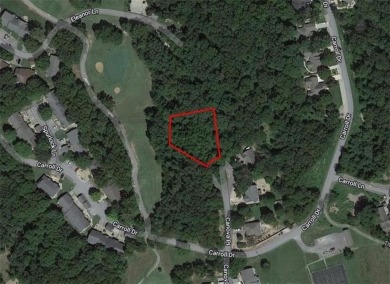 Build your dream home on this gorgeous wooded, nearly flat, 1/2 on Bella Vista - Metfield Golf Complex and Country Club in Arkansas - for sale on GolfHomes.com, golf home, golf lot