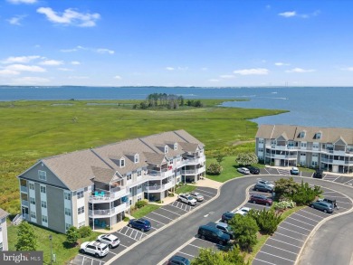 Enjoy beautiful water views from every room in this top floor on Bethany Bay Golf Club in Delaware - for sale on GolfHomes.com, golf home, golf lot