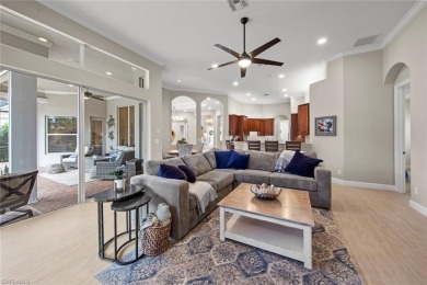 Must see this custom estate, immaculate 4 bed+den, 3-car garage on Estero Country Club in Florida - for sale on GolfHomes.com, golf home, golf lot