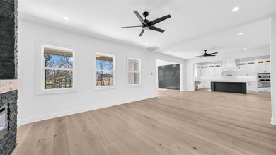 This beautiful two-story home, built in 2021, is located in the on Sugar Tree Golf and Country Club in Texas - for sale on GolfHomes.com, golf home, golf lot