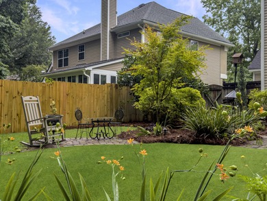 Inviting 3-bedroom, 2.5-bath home on a beautifully landscaped on Charleston National Golf Club in South Carolina - for sale on GolfHomes.com, golf home, golf lot