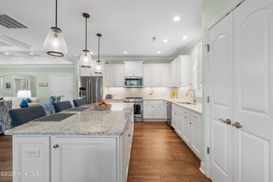 Exceptional Move-In Ready Home with Spectacular Golf Course on Compass Pointe Golf Course in North Carolina - for sale on GolfHomes.com, golf home, golf lot