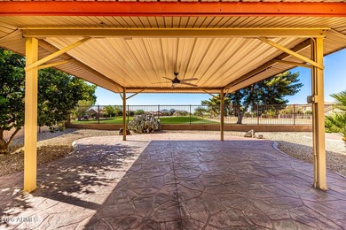 -Beautiful, oversized dream back yard - chill under the massive on Las Colinas Golf Club in Arizona - for sale on GolfHomes.com, golf home, golf lot