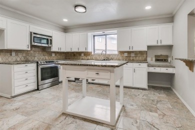 This stunning home offers the perfect blend of comfort, style on Lake Hefner Golf Club in Oklahoma - for sale on GolfHomes.com, golf home, golf lot