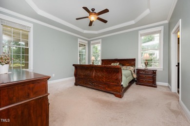 Welcome to this beautifully maintained brick-front home nestled on Brier Creek Country Club in North Carolina - for sale on GolfHomes.com, golf home, golf lot