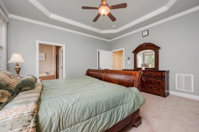Welcome to this beautifully maintained brick-front home nestled on Brier Creek Country Club in North Carolina - for sale on GolfHomes.com, golf home, golf lot