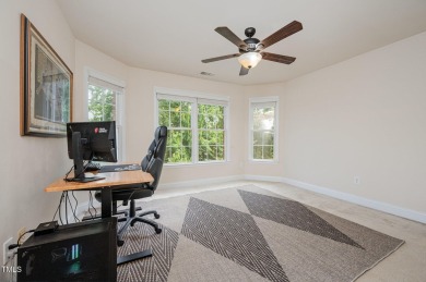 Welcome to this beautifully maintained brick-front home nestled on Brier Creek Country Club in North Carolina - for sale on GolfHomes.com, golf home, golf lot