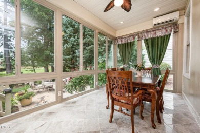 Welcome to this beautifully maintained brick-front home nestled on Brier Creek Country Club in North Carolina - for sale on GolfHomes.com, golf home, golf lot