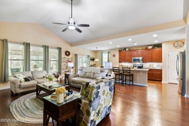 Stunning Single-Level Sanctuary in Calabash! Discover your dream on Farmstead Golf Links in North Carolina - for sale on GolfHomes.com, golf home, golf lot