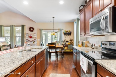 Stunning Single-Level Sanctuary in Calabash! Discover your dream on Farmstead Golf Links in North Carolina - for sale on GolfHomes.com, golf home, golf lot