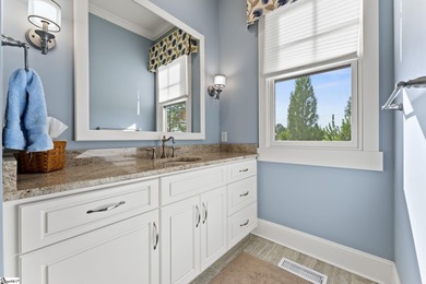 Perched high above, 551 Cliffs Vista Parkway offers sweeping on The Cliffs At Keowee Springs in South Carolina - for sale on GolfHomes.com, golf home, golf lot