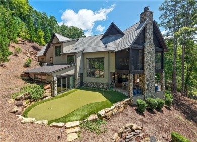 Experience luxury lakefront living at The Cliffs at Keowee on The Cliffs At Keowee Springs in South Carolina - for sale on GolfHomes.com, golf home, golf lot