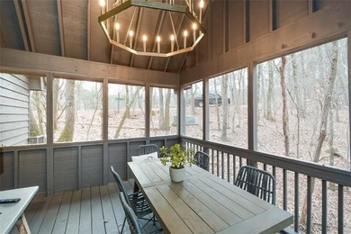 Charming Bungalow Cabin in Gated Big Canoe - Fully Furnished & on Big Canoe Golf Club - Cherokee in Georgia - for sale on GolfHomes.com, golf home, golf lot