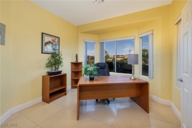 Lovely mountain views in Sun City Anthem! A charming gated front on Revere Golf Club in Nevada - for sale on GolfHomes.com, golf home, golf lot