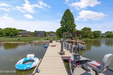 Lakefront Home in Tellico Village - Dockable, Level Lot on Tellico Village Golf Club in Tennessee - for sale on GolfHomes.com, golf home, golf lot