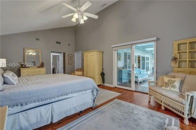 Nestled in Palmetto Dunes, this stunning 5-bedroom, 4.5-bath on Palmetto Dunes Golf Course and Resort in South Carolina - for sale on GolfHomes.com, golf home, golf lot