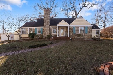 Stone Ranch cottage in coveted Golden Acres is pure magic on Drumm Farm Golf Course in Missouri - for sale on GolfHomes.com, golf home, golf lot