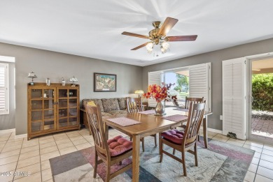THIS 4 BEDROOM Expanded Augusta ON THE GOLF COURSE is sure to on Stardust Golf Course in Arizona - for sale on GolfHomes.com, golf home, golf lot