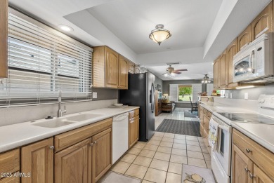 THIS 4 BEDROOM Expanded Augusta ON THE GOLF COURSE is sure to on Stardust Golf Course in Arizona - for sale on GolfHomes.com, golf home, golf lot