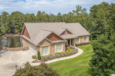 This full brick home in the Alexandria school district, built in on Indian Oaks Golf Club in Alabama - for sale on GolfHomes.com, golf home, golf lot