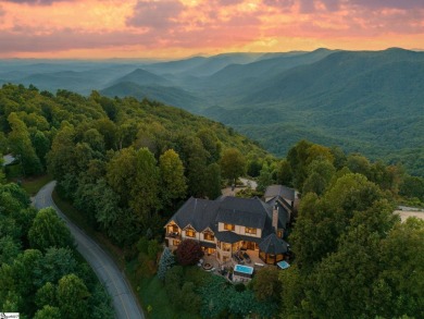 Stunning Home with Stunning views of White Oak Mt., Hogback Mt on The Cliffs Valley Golf Course in South Carolina - for sale on GolfHomes.com, golf home, golf lot