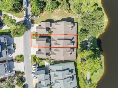 Unwind on your screened porch with front-row views of Davis on Ocean Creek Golf Course in South Carolina - for sale on GolfHomes.com, golf home, golf lot