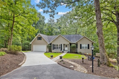 Welcome to your new home nestled in the trees with seasonal on The Trail At Chickasaw Pointe in South Carolina - for sale on GolfHomes.com, golf home, golf lot