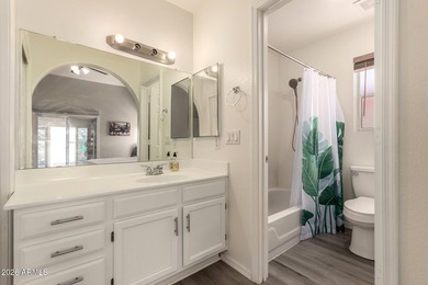 Welcome to this move-in ready home in the popular Arrowhead on Arrowhead Country Club in Arizona - for sale on GolfHomes.com, golf home, golf lot