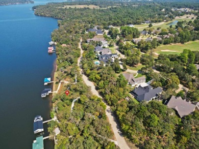 Lake Palestine Waterfront Lot in Gated, Golf Course Community on Eagles Bluff Golf Course in Texas - for sale on GolfHomes.com, golf home, golf lot