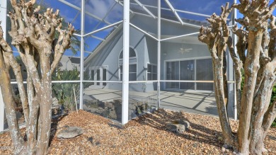 This lovely 3BR 2 BA home is located in the highly desirable on Plantation Bay Golf and Country Club in Florida - for sale on GolfHomes.com, golf home, golf lot