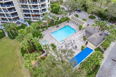 Carefree living awaits you with beautiful panoramic views of on Longboat Key Golf Club Resort in Florida - for sale on GolfHomes.com, golf home, golf lot