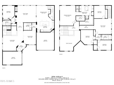 Welcome to this stunning 5 bedroom 3 bathroom home with private on Trilogy Golf Club At Power Ranch in Arizona - for sale on GolfHomes.com, golf home, golf lot