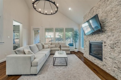 Welcome to 8229 Lindsay Gardens, an elegant home nestled in the on The Tribute At the Colony in Texas - for sale on GolfHomes.com, golf home, golf lot