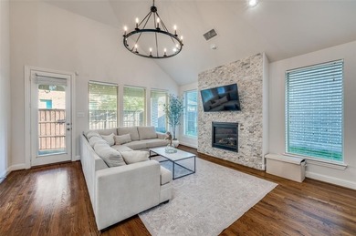 Welcome to 8229 Lindsay Gardens, an elegant home nestled in the on The Tribute At the Colony in Texas - for sale on GolfHomes.com, golf home, golf lot