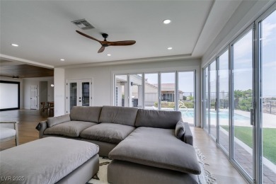 Welcome to this stunning single-story home that blends modern on Revere Golf Club in Nevada - for sale on GolfHomes.com, golf home, golf lot