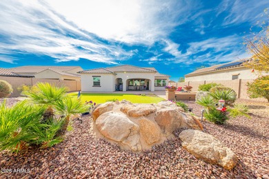 Rare large lot with mountain views! This spacious 3-bedroom, 2 on Estrella Mountain Ranch Golf Course in Arizona - for sale on GolfHomes.com, golf home, golf lot