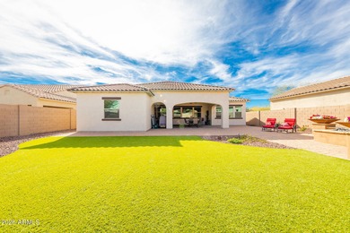 Rare large lot with mountain views! This spacious 3-bedroom, 2 on Estrella Mountain Ranch Golf Course in Arizona - for sale on GolfHomes.com, golf home, golf lot