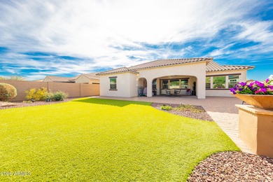 Rare large lot with mountain views! This spacious 3-bedroom, 2 on Estrella Mountain Ranch Golf Course in Arizona - for sale on GolfHomes.com, golf home, golf lot
