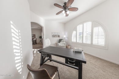 Rare large lot with mountain views! This spacious 3-bedroom, 2 on Estrella Mountain Ranch Golf Course in Arizona - for sale on GolfHomes.com, golf home, golf lot