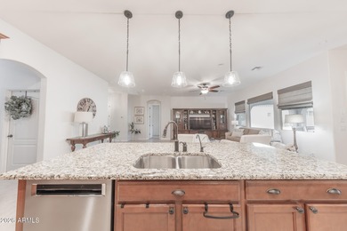 Rare large lot with mountain views! This spacious 3-bedroom, 2 on Estrella Mountain Ranch Golf Course in Arizona - for sale on GolfHomes.com, golf home, golf lot