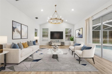 Welcome to your dream home at 9402 Woodbay Drive, where modern on Westchase Golf Club in Florida - for sale on GolfHomes.com, golf home, golf lot